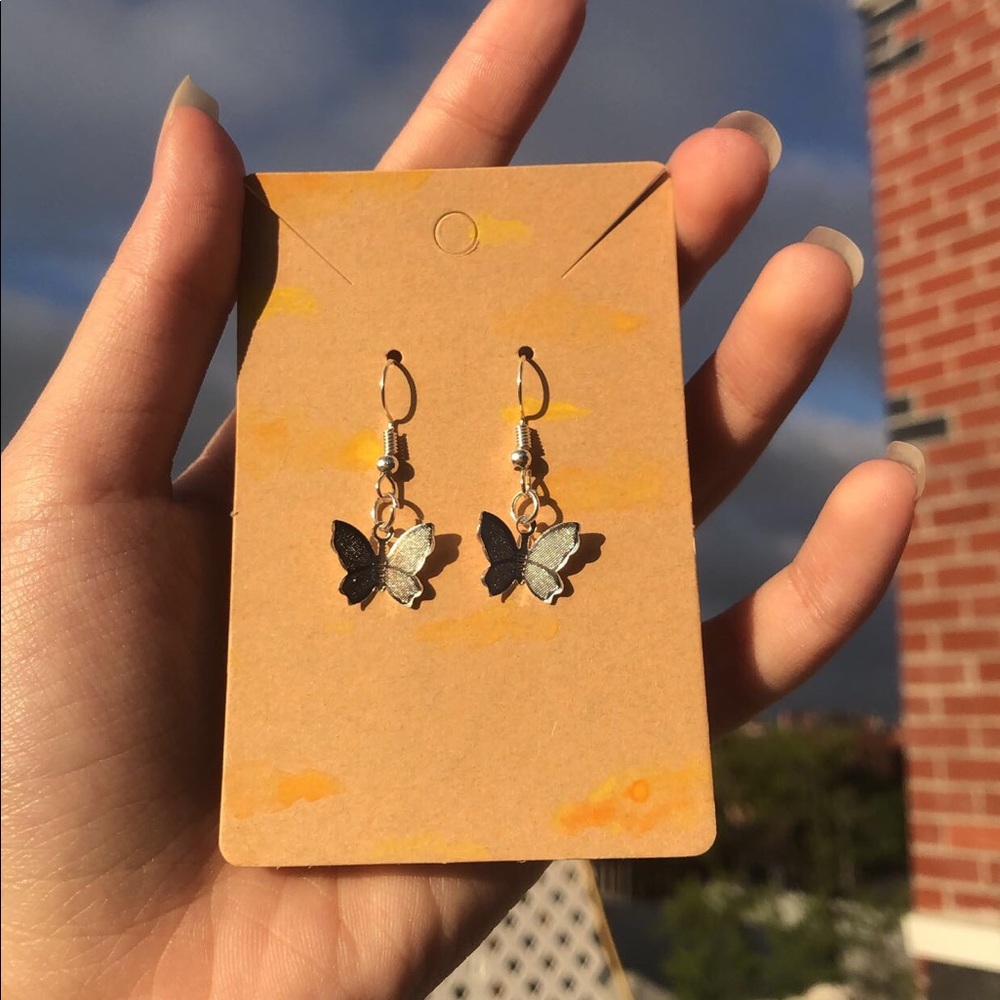 Butterfly earring